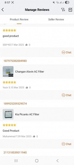 Customer reviews