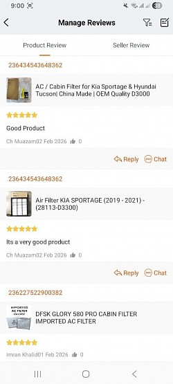 Customer reviews