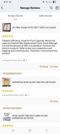 Customer reviews