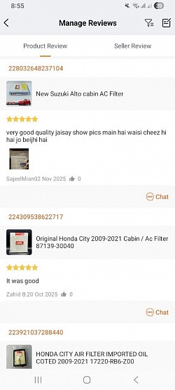 Customer reviews